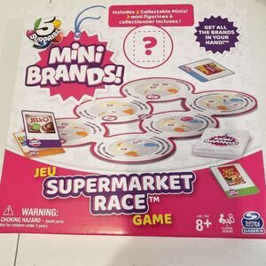 NIB Mini Brands Supermarket Race Game